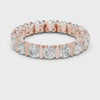 3.8 mm Fine Moissanite Band