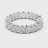 2.3 Carat - 4.22 mm Luxury Princess cut Moissanite Band