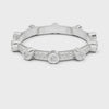 2.7 mm Cartier Inspired Moissanite Band