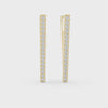 Ritzy Triangular Moissanite Earrings