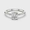 1 Carat Elegant Oval Cut Moissanite Ring