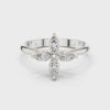 0.41 Carat Louis Vuitton Inspired Fine Moissanite Ring