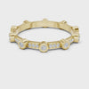 2.7 mm Cartier Inspired Moissanite Band