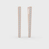 Ritzy Triangular Moissanite Earrings