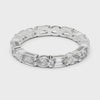 2.7 mm Elegant Baguette cut Moissanite Band