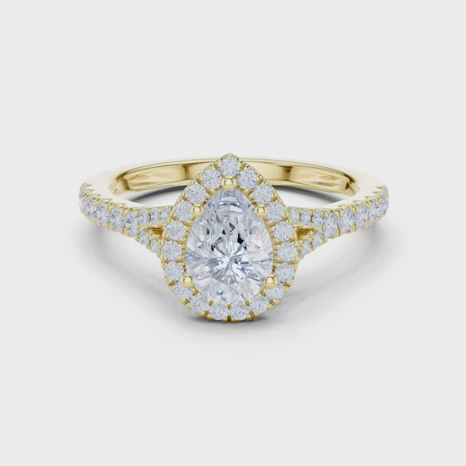 1.3 Carat Vintage Inspired Moissanite Ring