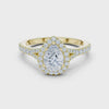1.3 Carat Vintage Inspired Moissanite Ring