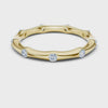 2.3 mm Cartier Inspired Moissanite Band