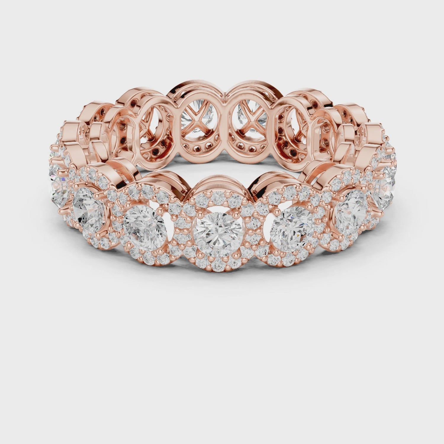3.2 carat - 5.9 mm Royal Moissanite Ring