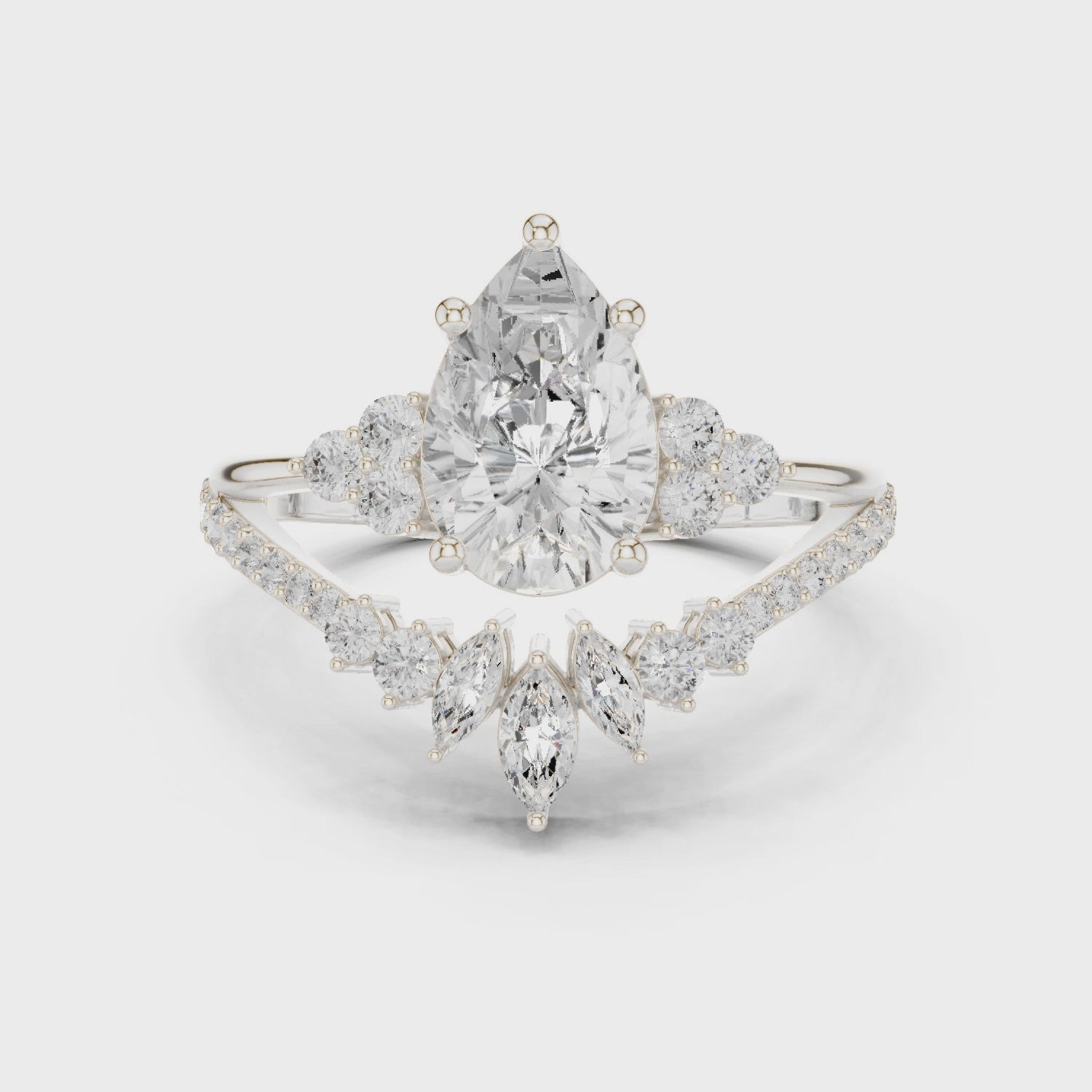 2 Carat Exquisite Moissanite Ring