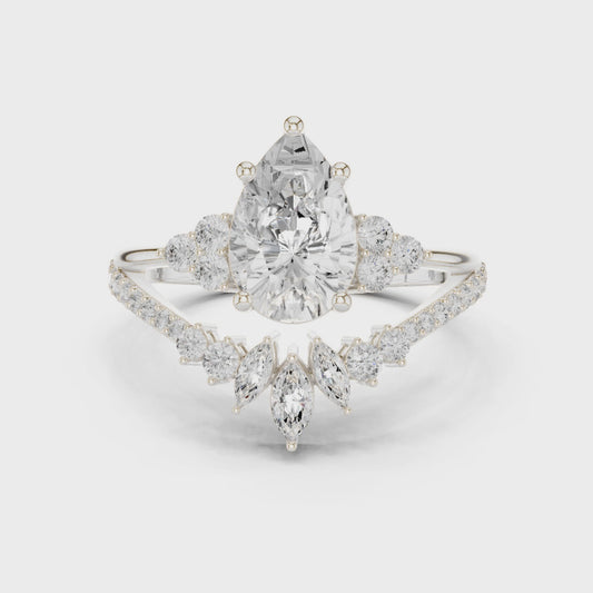 2 Carat Exquisite Moissanite Ring
