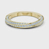 Twisted Moissanite Band
