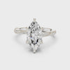 2.5 Carat Exquisite Marquise Cut Moissanite Ring